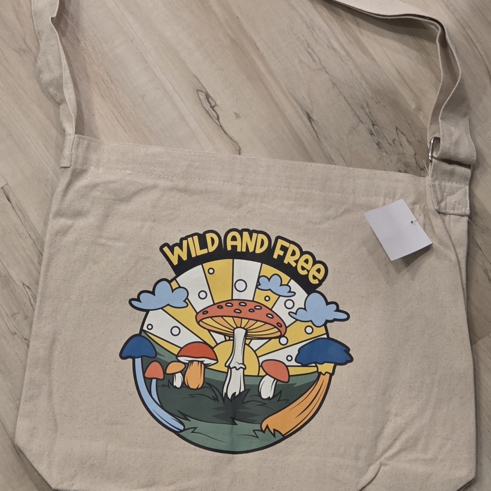 Buy One Get One Half Off Wild and Free Canvas Messanger Bag